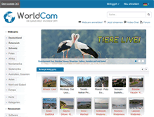 Tablet Screenshot of de.worldcam.eu