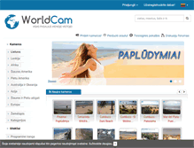 Tablet Screenshot of lt.worldcam.eu